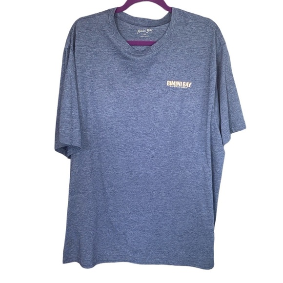 Bimini Bay Outfitters T-shirt crewneck short sleeves Woody truck on back Sz XXL - Picture 2 of 8